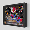 Beppi The Clown Shadowbox Art