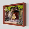 Hobbit Hole Shadowbox Art