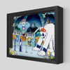 Mortimer Freeze Shadowbox Art