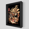 Ramen Pool Party Shadowbox Art