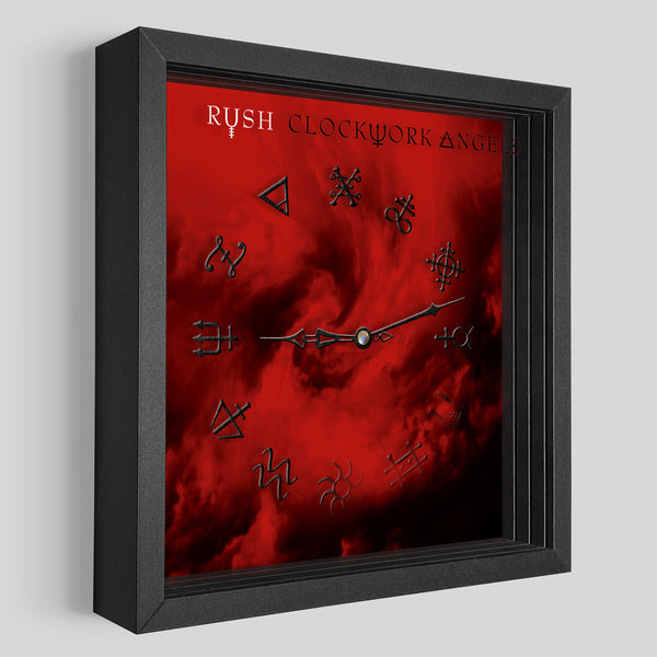 Rush Clockwork Angels Shadowbox Art | Artovision