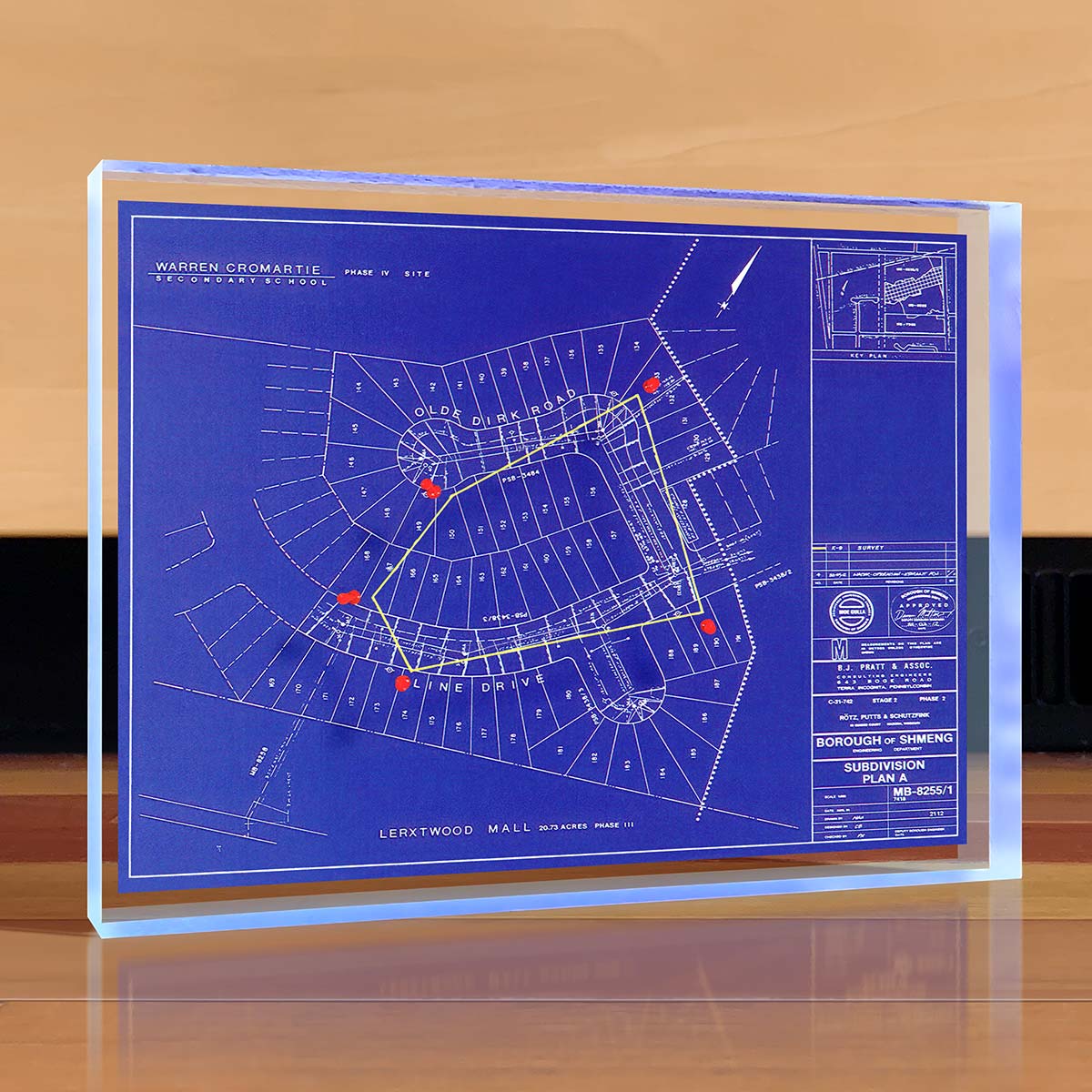 Rush Signals Blueprint Desktop Art
