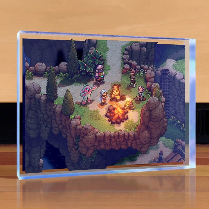 Sea of Stars Campfire Desktop Art