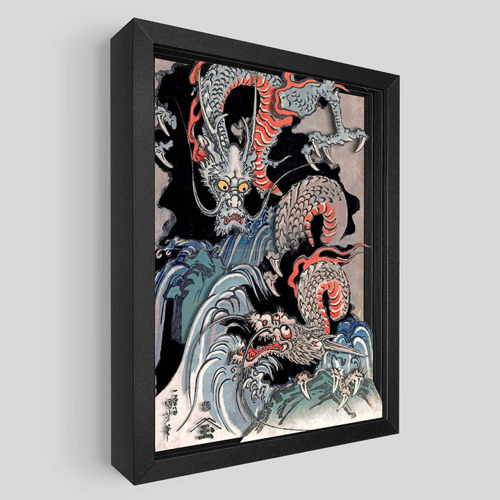 Dragons Shadowbox Art