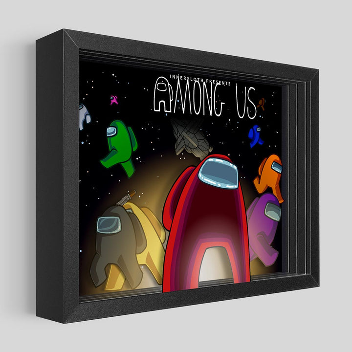 Among Us: Shadowbox Art
