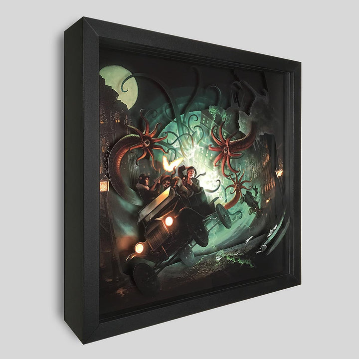 Arkham Horror Shadowbox Art