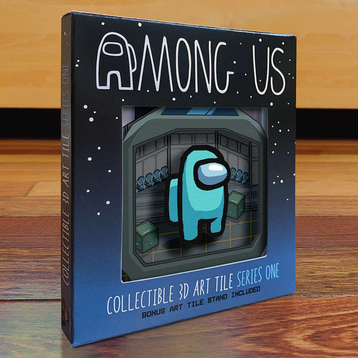 Among Us: Crewmate Art Tile - Cyan