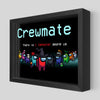 Among Us: Crewmate Shadowbox Art