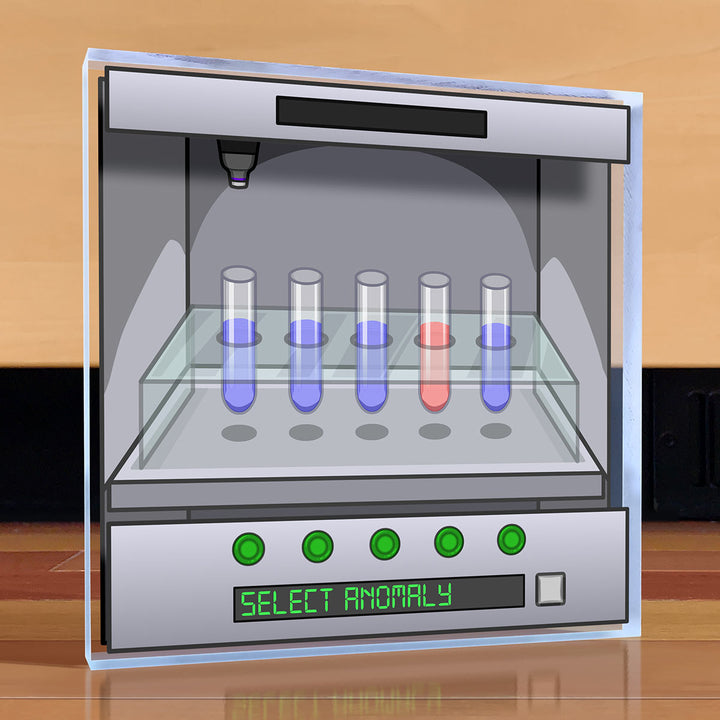 Among Us: The Skeld: Inspect Sample Task Desktop Art