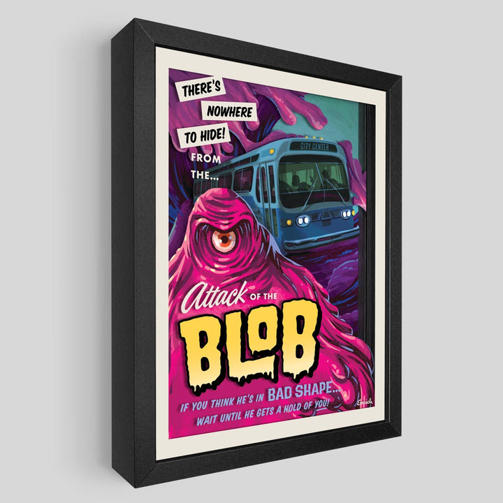 The Blob Shadowbox Art