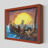 CATAN Explorers & Pirates Shadowbox Art
