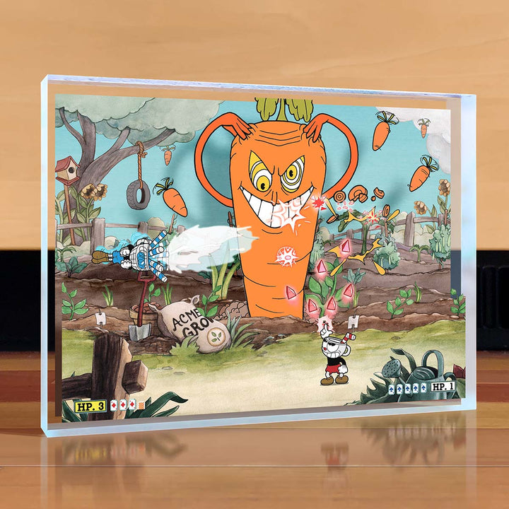 Cuphead Root Pack Desktop Art