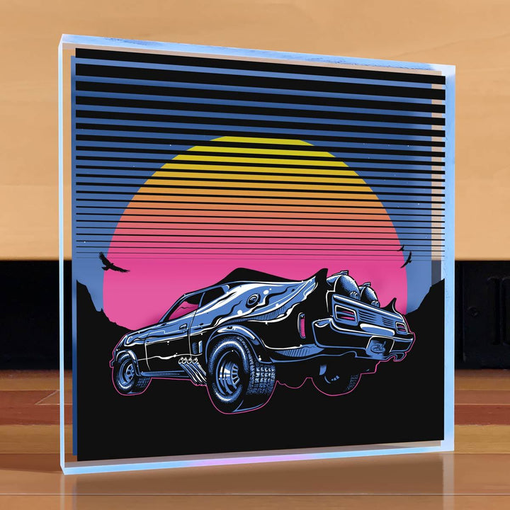 Synthwave Desktop Art