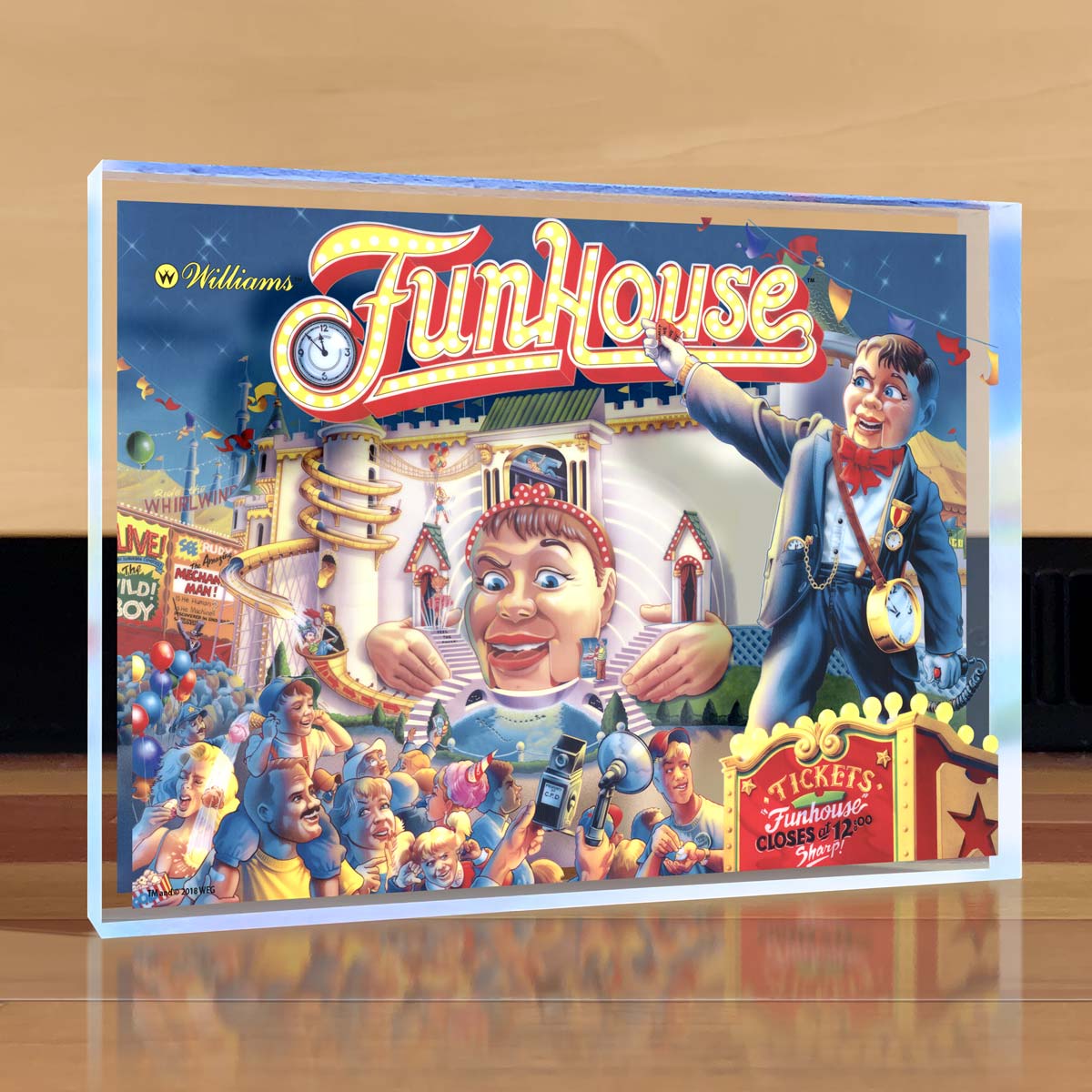 Funhouse Desktop Art