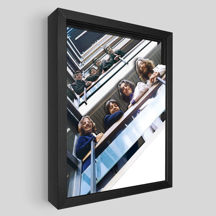 The Beatles Get Back Shadowbox Art