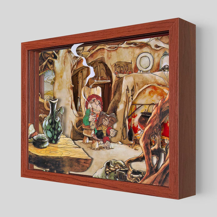 The Hobbit Shadowbox Art