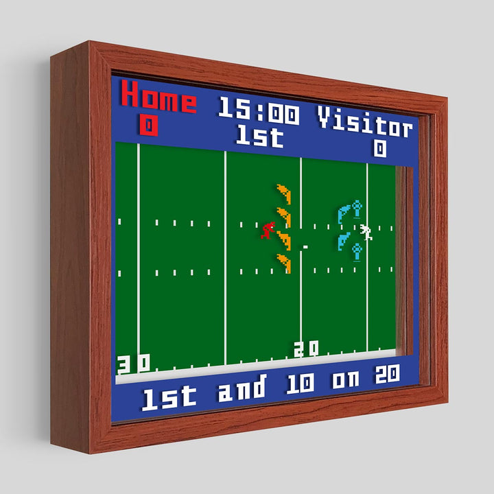 NFL Football Shadowbox Art