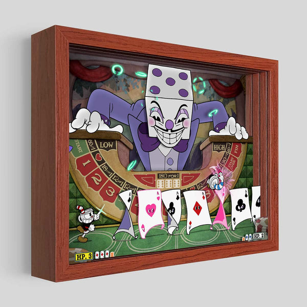 Cuphead - King Dice, an art card by Art Fanatics - INPRNT