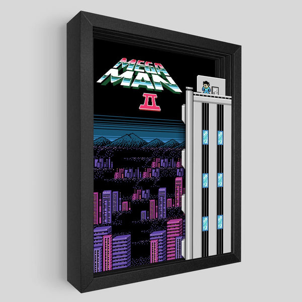 【日本未発売】ロックマン2 シャドウボックスアート PixelFrames 日本未発売】ロックマン2 シャドウボックスアート PixelFrames