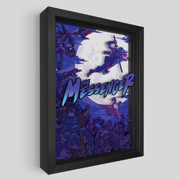 The Messenger Shadowbox Art