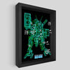 Metal Gear D Shadowbox Art