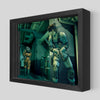 Metal Gear Solid Snake Shadowbox Art
