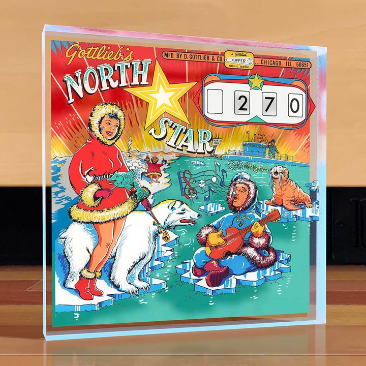 North Star Pinball Desktop Art