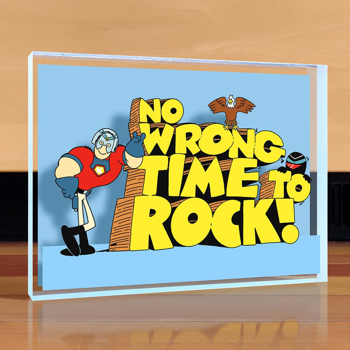 No Wrong Time to Rock Desktop Art