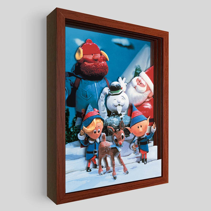 Christmas Crew Shadowbox Art