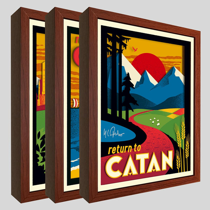 Return to CATAN Shadowbox Set