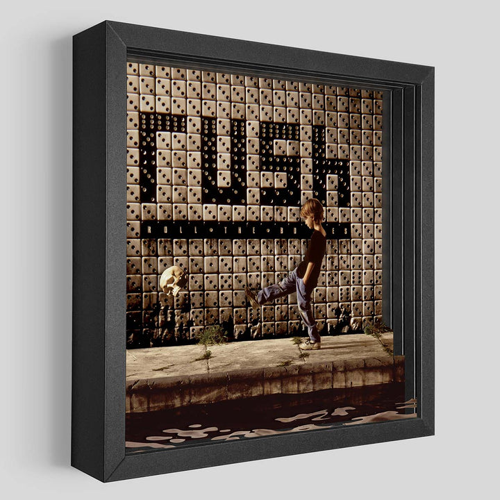 Rush Roll the Bones Shadowbox Art