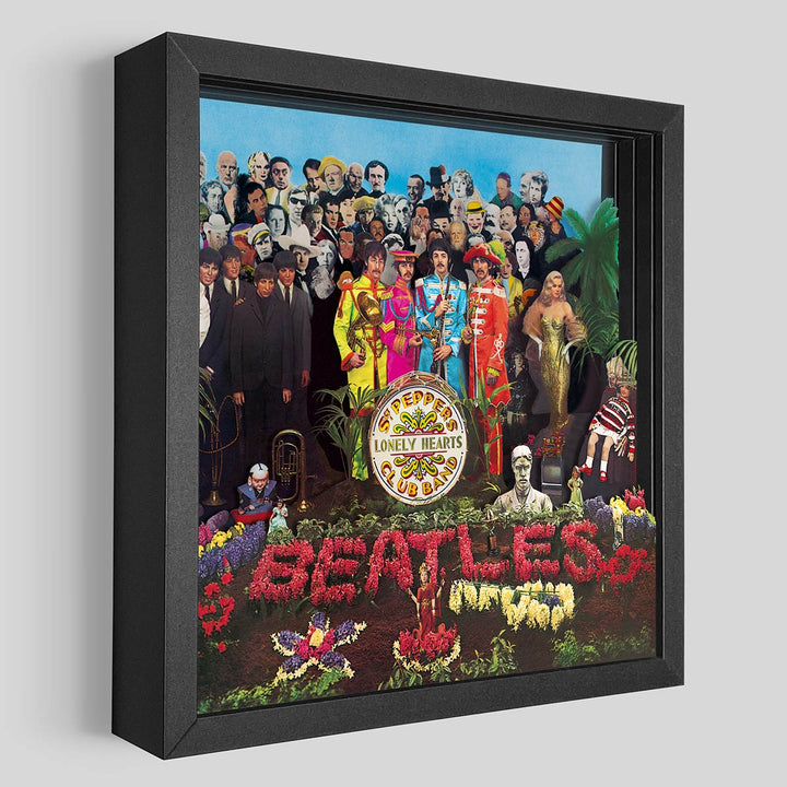 The Beatles Sgt. Pepper Shadowbox Art