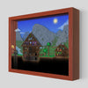 Terraria House Shadowbox Art
