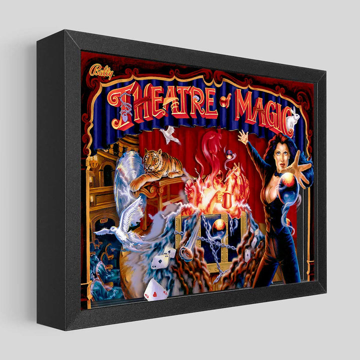 Theater of Magic Shadowbox Art
