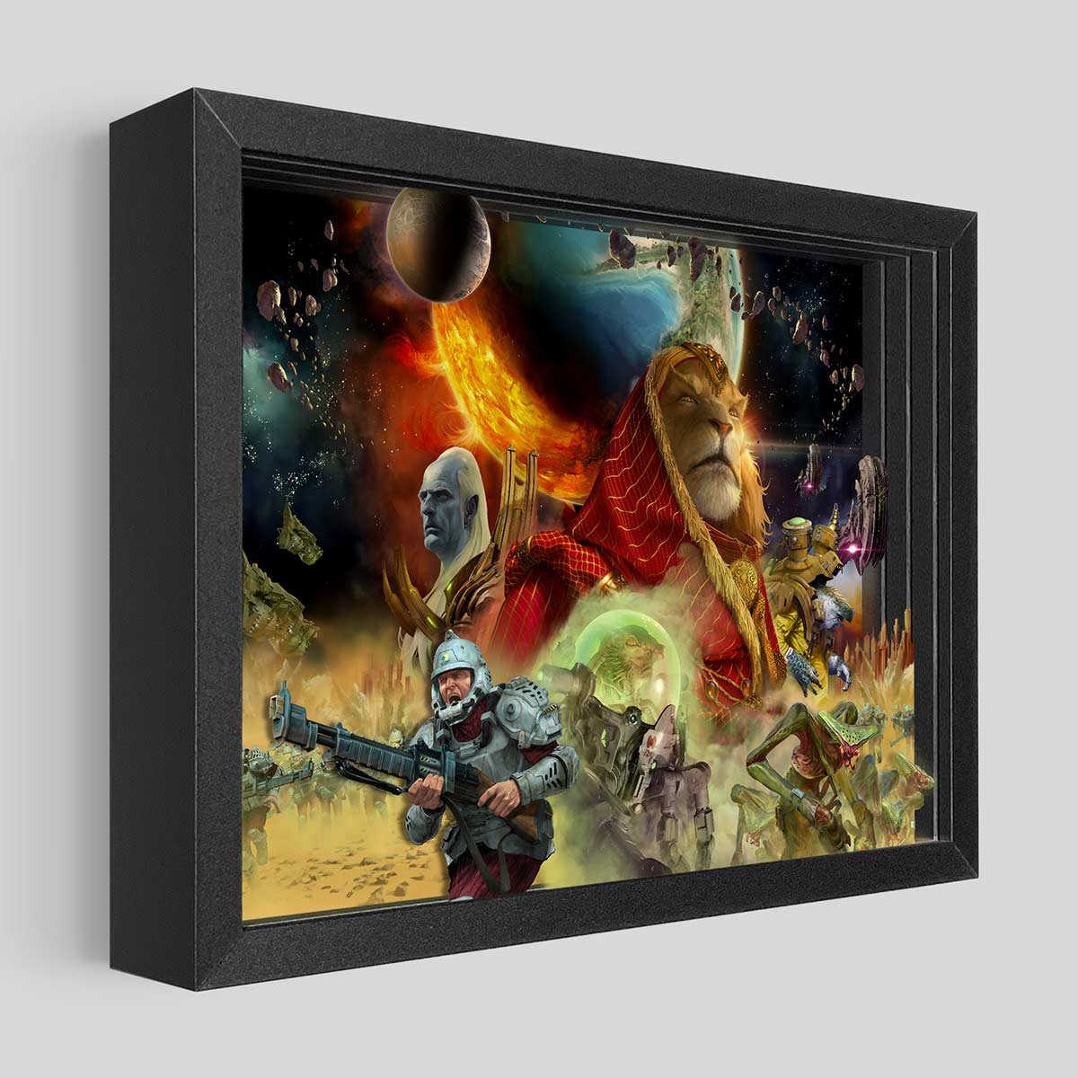 Twilight Imperium Shadowbox Art