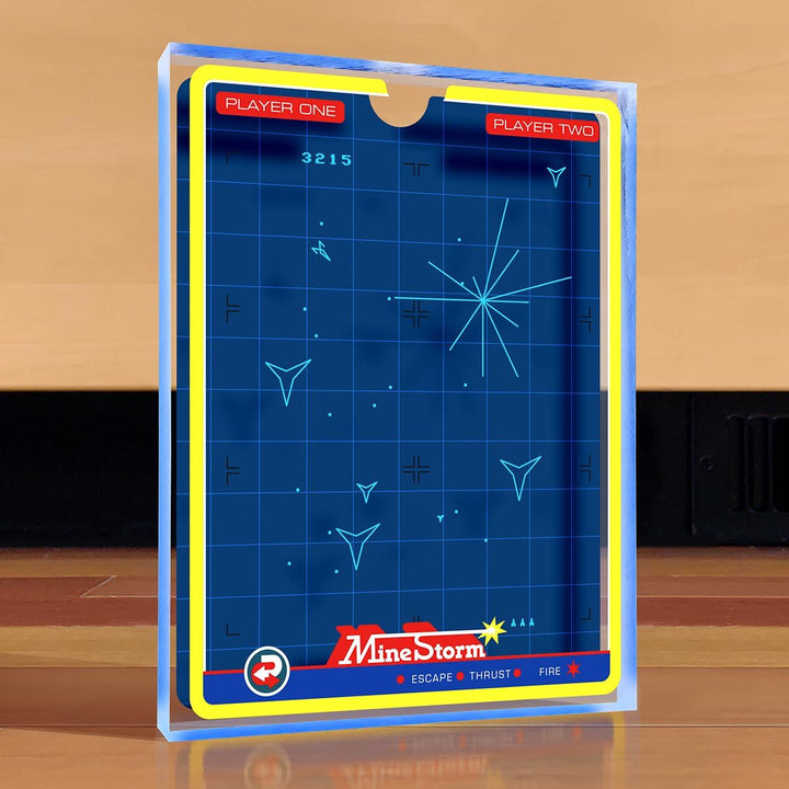 Vectrex Mine Storm Desktop Art