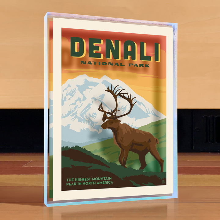 Denali National Park Desktop Art