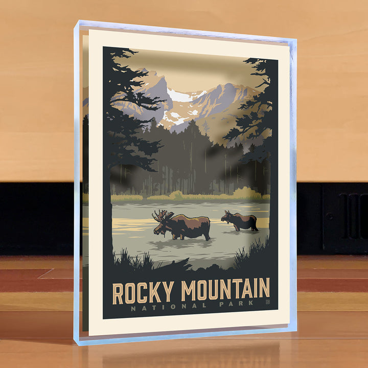 Rocky Mountain National Park Desktop Art