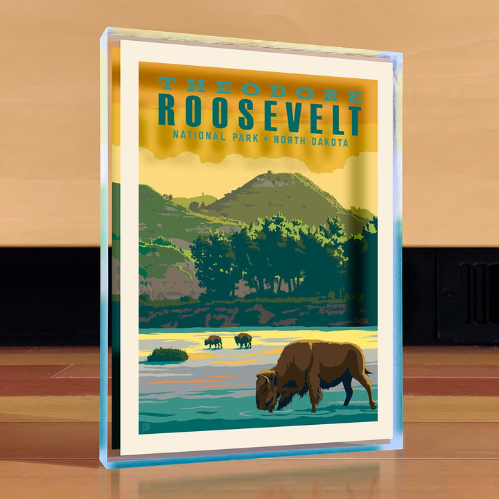 Theodore Roosevelt National Park Desktop Art