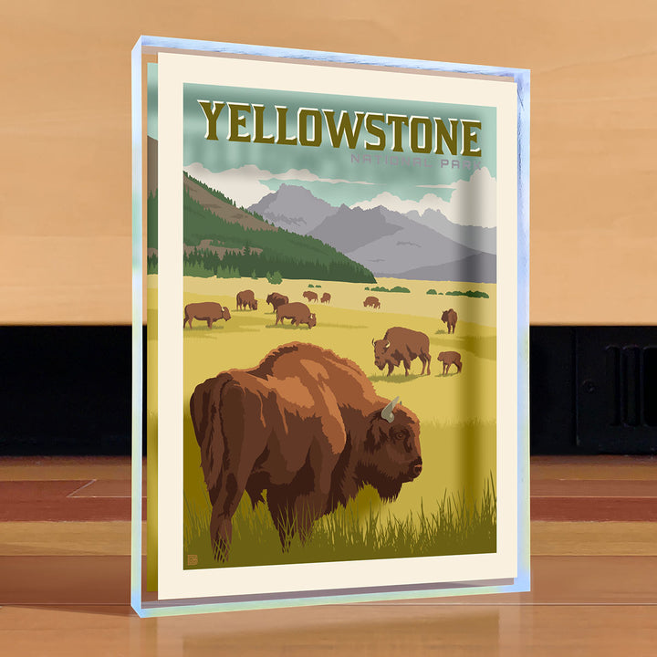 Yellowstone National Park Desktop Art