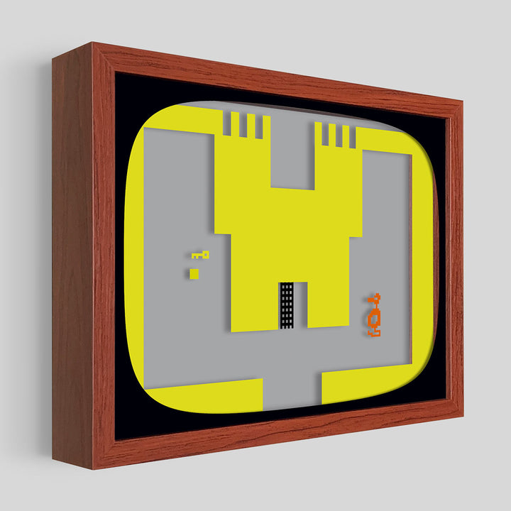 Adventure Game Shadowbox Art