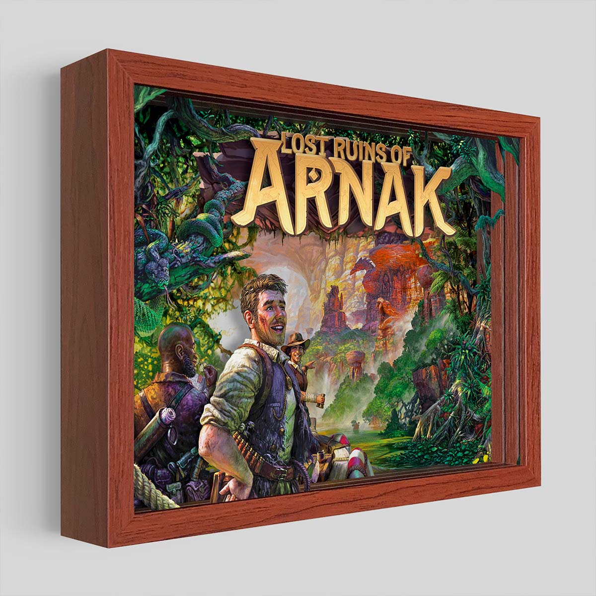 Lost Ruins of Arnak Shadowbox Art