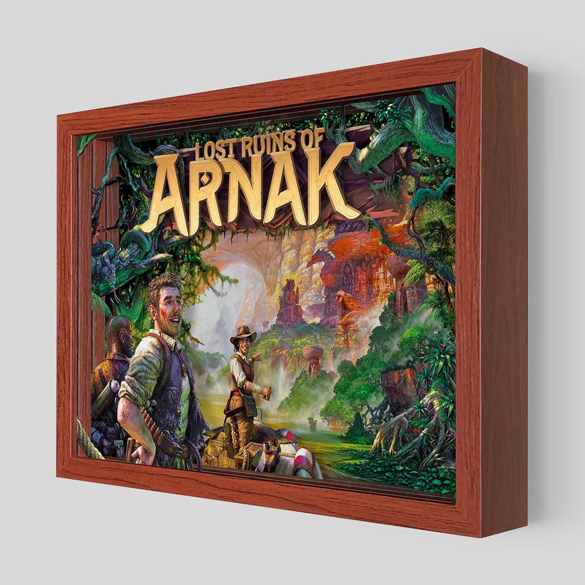 Lost Ruins of Arnak Shadowbox Art | Artovision