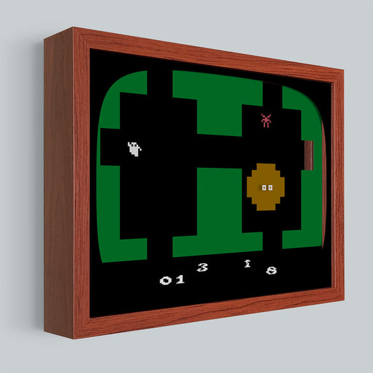 Haunted House Game Shadowbox Art