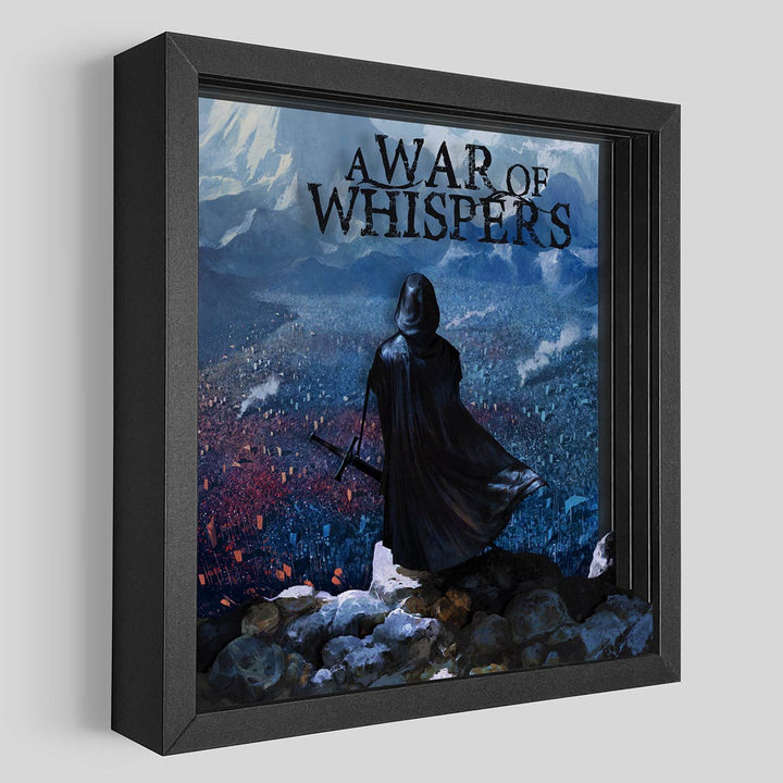 A War of Whispers Shadowbox Art