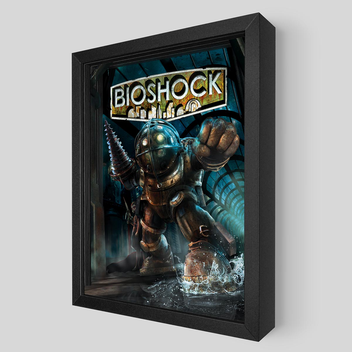 Bioshock Shadowbox Art