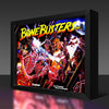 LED Bone Busters Pinball Shadowbox Art
