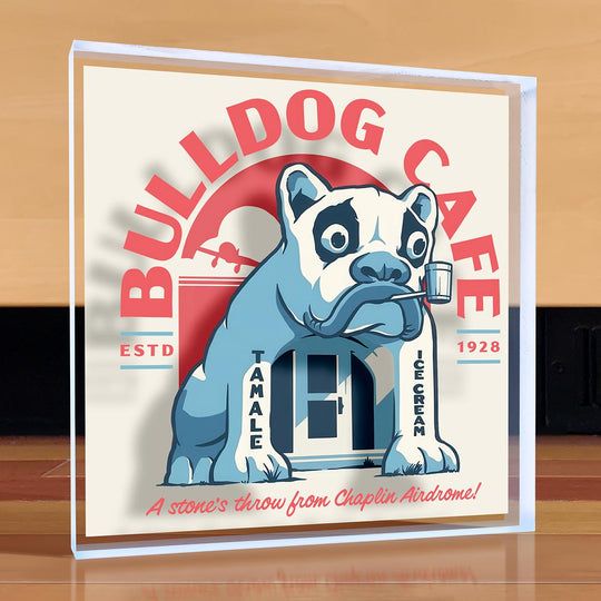 Bulldog Cafe Desktop Art