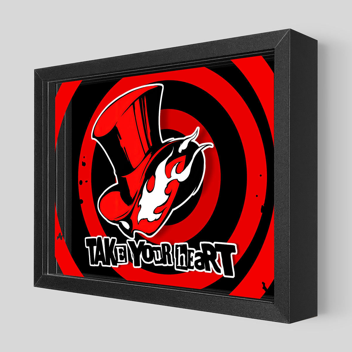 P5R Calling Card Shadowbox Art