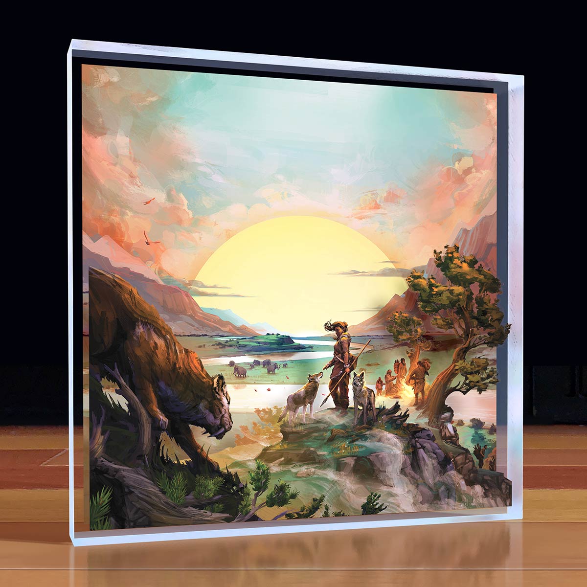 CATAN Dawn of Humankind Desktop Art